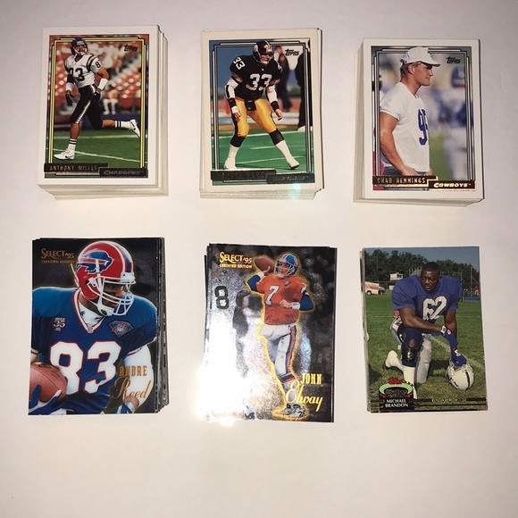 Football Cards - 92 Topps Gold, 95 Select Certified - Picture 1 of 4